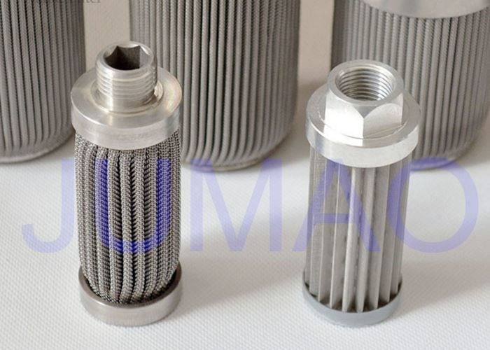Customized Pleated Filter Element , 316 Stainless Steel Mesh Filter