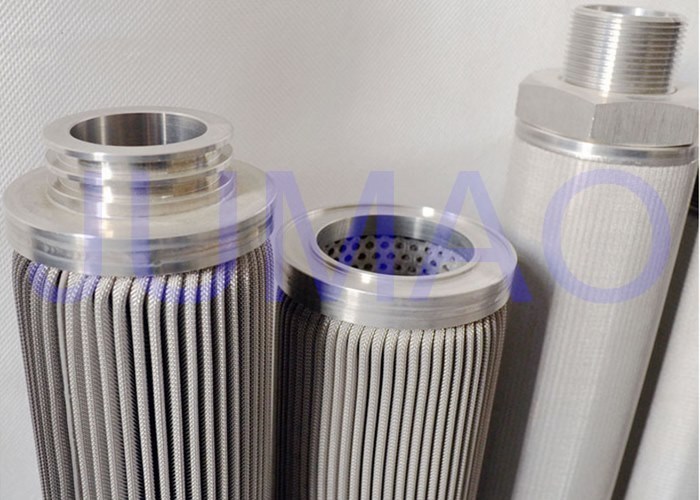 Stainless Steel Pleated Filter Cartridge Dust Collector For Petroleum