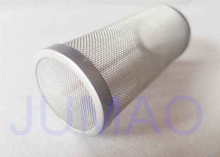 Food Industry Stainless Steel Wire Mesh Filter Tube From 1um 500 um