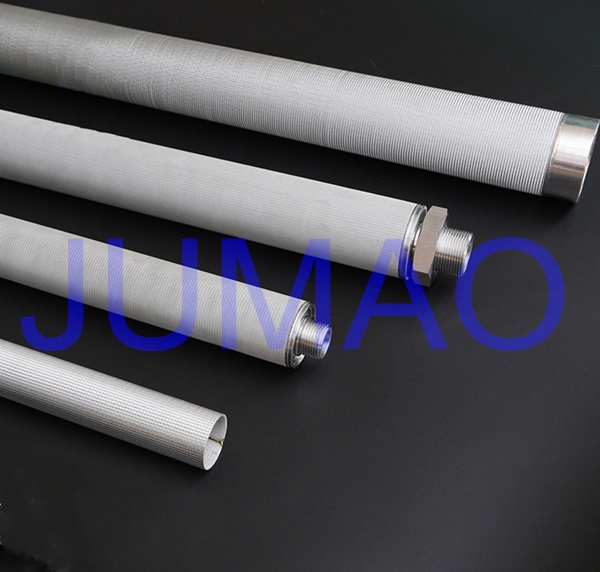 Sintered Stainless Steel Water Filter Cartridge , Metal Filter Media