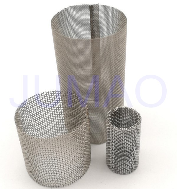 Customized Stainless Steel Mesh Filter Baskets Perforated For Waste