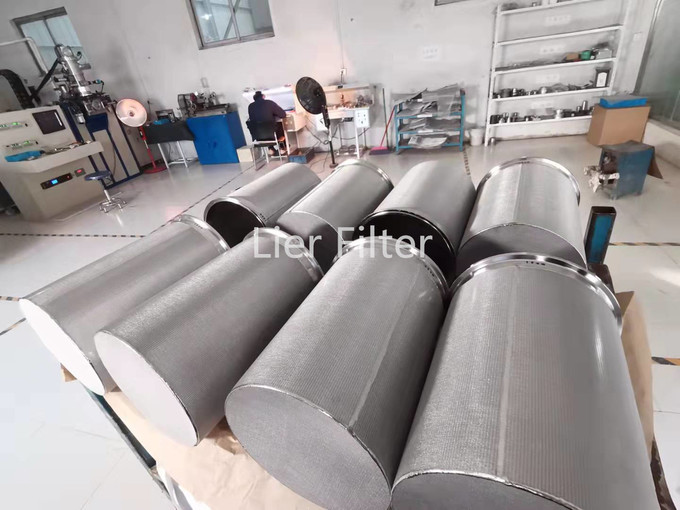 10300 holes Stainless Steel Industrial Filter Basket For Water Filtration