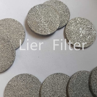 Dia 30-80mm Round Sintered Metal Powder Filter For Chemical Industry