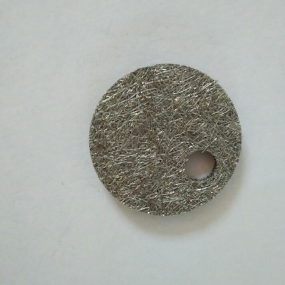 Pleatable Cleanable FeCrAl Sintered Metal Fiber Felts High Porosity