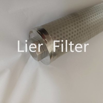 Industrial Sintered Metal Filter Cartridge 10um To 15um Sintered Mesh Filter Element