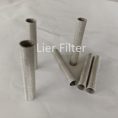 Stainless Steel 304 Metal Mesh Filter For Sulfur Containing Gas Filtration