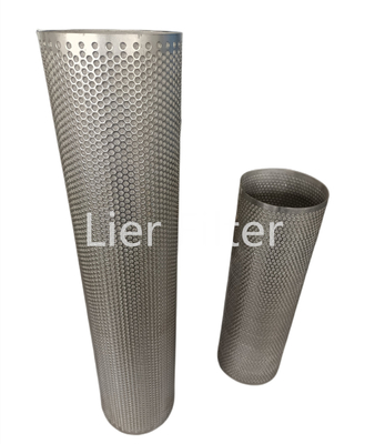 High Filtration Accuracy Perforated Metal Wire Mesh High Temperature Resistant