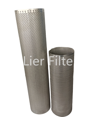 High Filtration Accuracy Perforated Metal Wire Mesh High Temperature Resistant