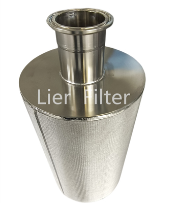 304 316 SS Shaped Filter For Petroleum And Petrochemical Separation Process Media