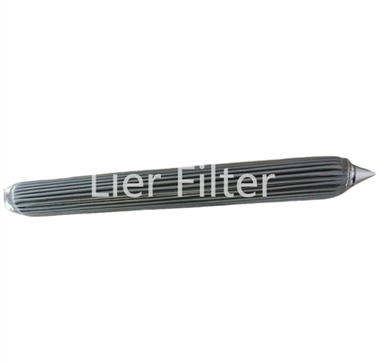 High Temperature Gas Filtration Pleated Filter Element 90% Filter Rating