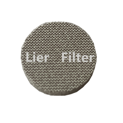316L Stainless Steel Coffee Maker Round Sintered Mesh Filter