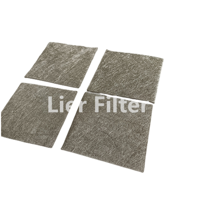 High Temperature Filter Sintered Metal Fiber Felt good filterl rating