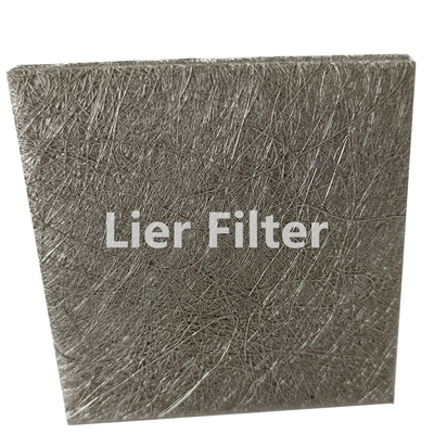 Stainless Steel Sintered Metal Fiber Felt 1-1000 Micron For Filter