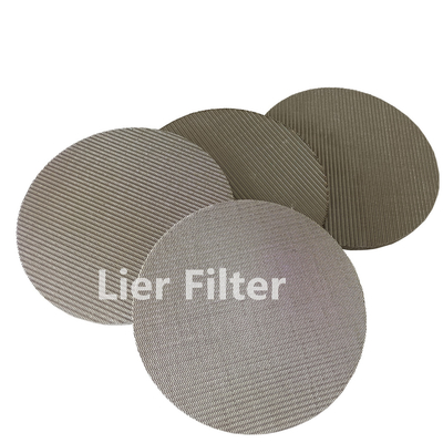 High Pressure Sintered Mesh Filter 1-1000 Micron For Aircraft Industry
