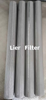 High Precision Standard Sintered Metal Filter Element Cleanable For Gas Distribution