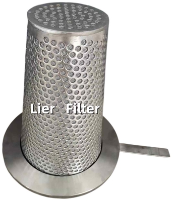 316L Special Shaped Perforated Metal Sintered Filter Element 50um-200um Non Rusting