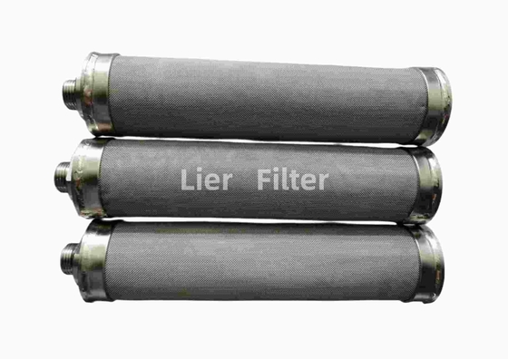 0.01um Sintered Mesh Filter Drum Used In Pharmaceutical Filterplate