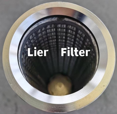 High Efficiency 0.3um-180um Pleated Filter Element Stainless Steel Wire Mesh Filter