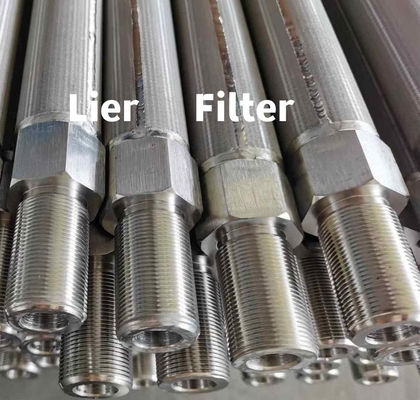 GB High Penetration Efficiency Sintered Metal Powder Filter Corrosion Resistance