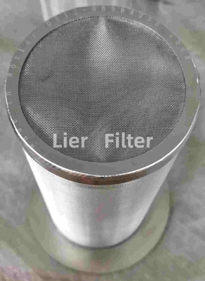 Good Permeability 30um 316L Sintered Metal Mesh Filter Cartridge