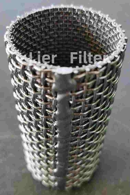 5um 316L Standard Sintered Mesh Filter Elements For Continuous Automatic Operation