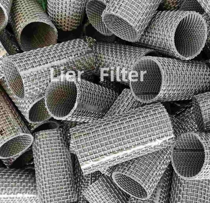 5um 316L Standard Sintered Mesh Filter Elements For Continuous Automatic Operation