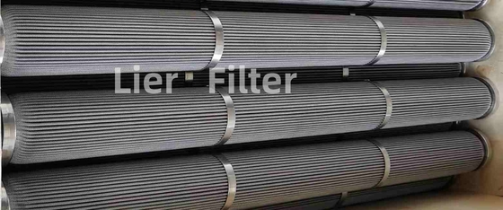 1-300Um Customized Pleated Filter Element Cartridge  Stainless Steel