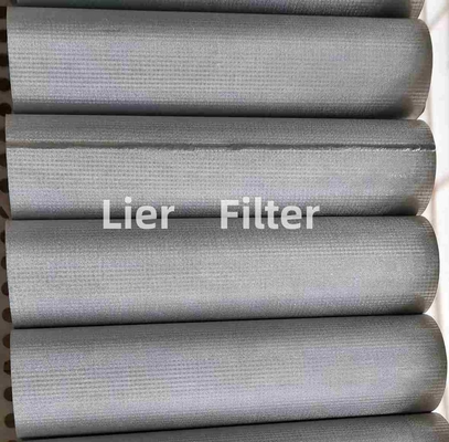 High Precision 316L 1um Standard Sintered Metal Mesh Filter Cartridge