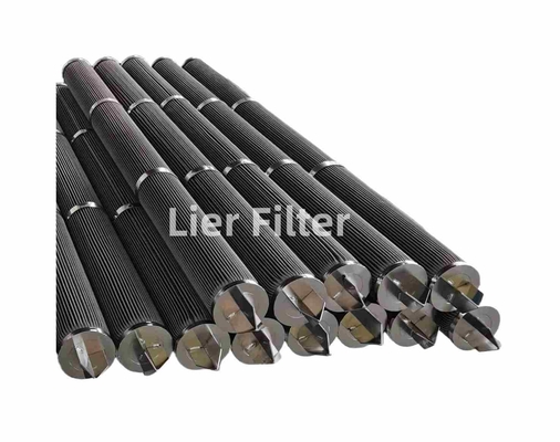 Machining Industry Pleated Filter Element Cartridge Easy To Backwash