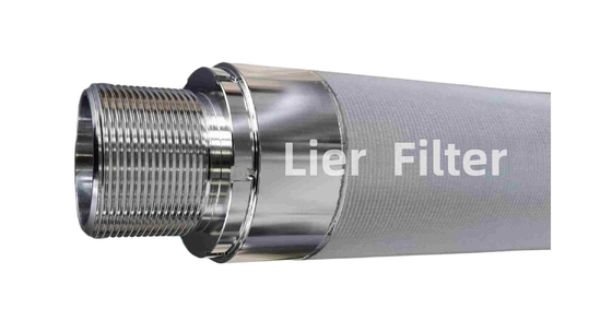 Stable Precision Stainless Steel Sintered Metal Powder Filter 1.7mm