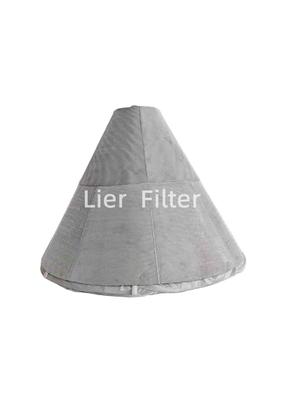 Excellent Cleaning Welded Conical Sintered Mesh Filter Heat Resistant
