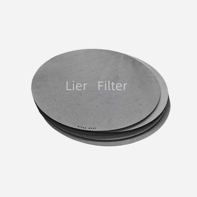 Easy To Backwash SS316 Sintered Metal Filter Disc Used In Various Fields