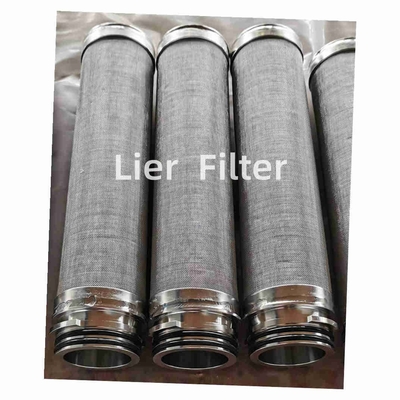 100um Composite Sintered Mesh Filter Cartridge In Biological Engineering