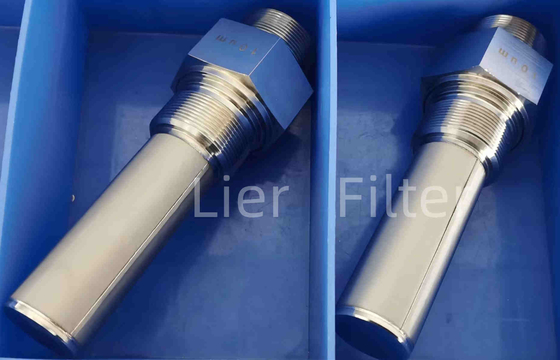 Excellent Cleaning Stainless Steel Metal Powder Filter Elements Made Metallurgical Material