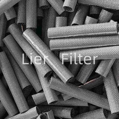 Reusable High Precision 50um Composite Sintered Metal Mesh Filter Elements In Machining Industry