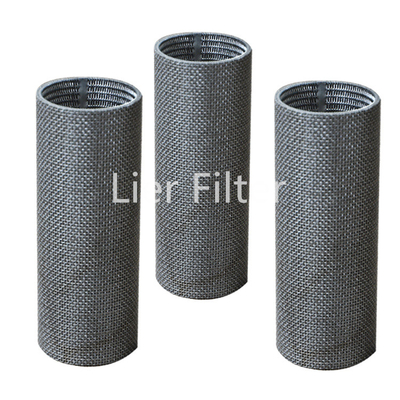 Large Flow 0.2um-120um Pore Sintered Metal Filter Elements Corrosion Resistant
