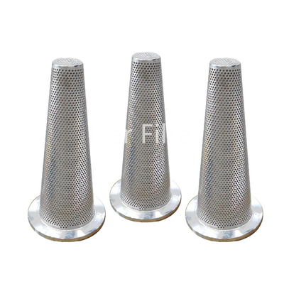 304 316 Stainless Steel Shaped Filter Minimal Scaling high Flow capacity