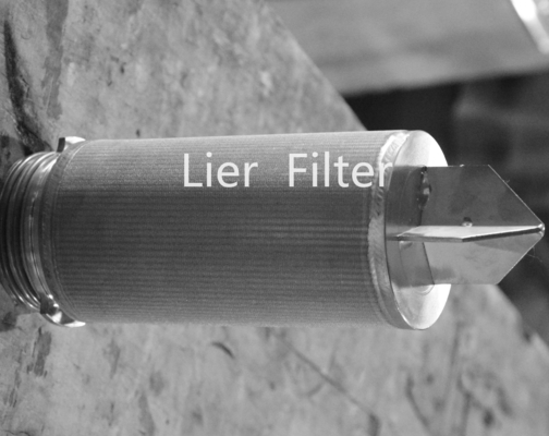 0.3-180um Metal Mesh Filter Corrosion Resistant Stainless Steel Filter Element