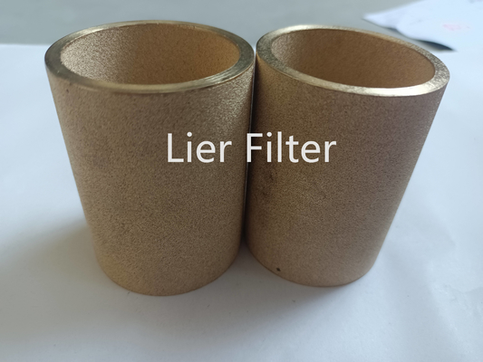 Customized Bronze Sintered Metal Powder Filter 100mm To 1000mm Length