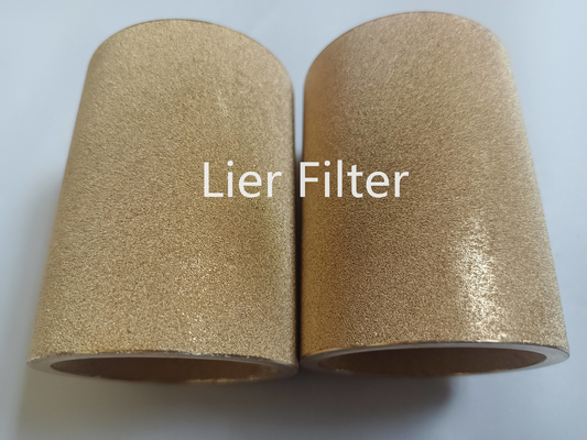 Customized Bronze Sintered Metal Powder Filter 100mm To 1000mm Length