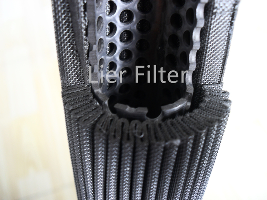 Anti Corrosion 0.2um-120um Pleated Filter Element For Polymer Melts