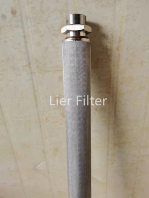 Alkali Resistant 0.1um 5 Layer Sintered Wire Mesh With Thread Connection