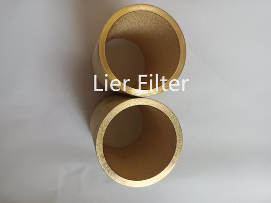 Reusable 10-15 Micron Sintered Bronze Metal Filter Rating 99.99%