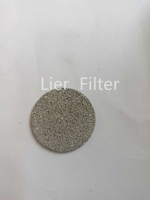 40 Micron Stainless Steel Filter Round Sintered Powder Filter For Medical Industry