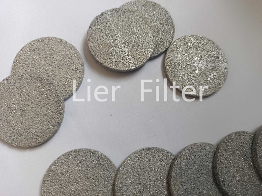 40 Micron Stainless Steel Filter Round Sintered Powder Filter For Medical Industry