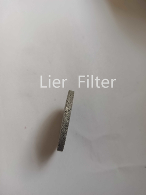 Dia 30-80mm Round Sintered Metal Powder Filter For Chemical Industry