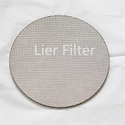 -200C-600C Temp Sintered Wire Mesh Filter High Dirt Holding Capacity