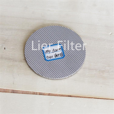 1-300 Micron Stainless Steel Mesh Filter Reusable Sintered Mesh Filter