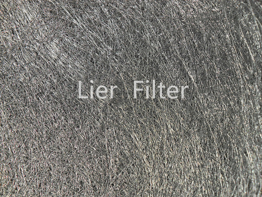 FeCrAl Stainless Steel Sintered Metal Fiber Felt Nitric Acid Resistant