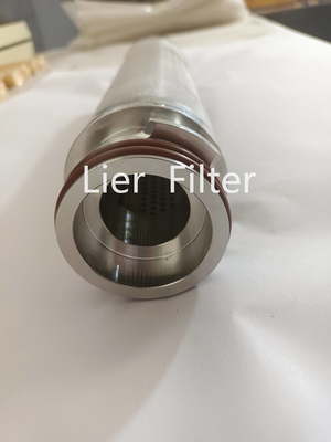 Industrial Sintered Metal Filter Cartridge 10um To 15um Sintered Mesh Filter Element